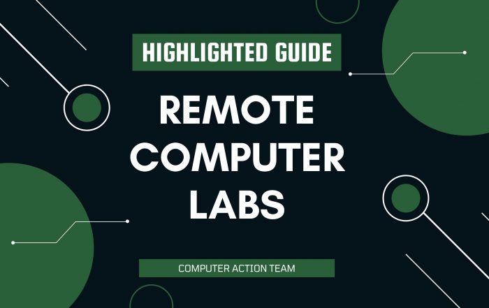 Remote Computer Labs Highlighted Guide